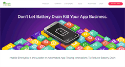 Desktop Screenshot of mobileenerlytics.com